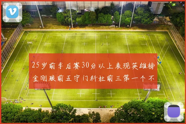 25岁前季后赛30分以上表现英雄榜金刚狼前五守门科杜前三第一个不以得分著称